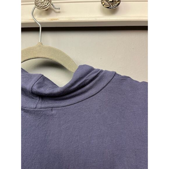 Fleur’t grey/lavender‎ tie front robe Womens Medium/Large Stretch Cozy - Picture 7 of 10